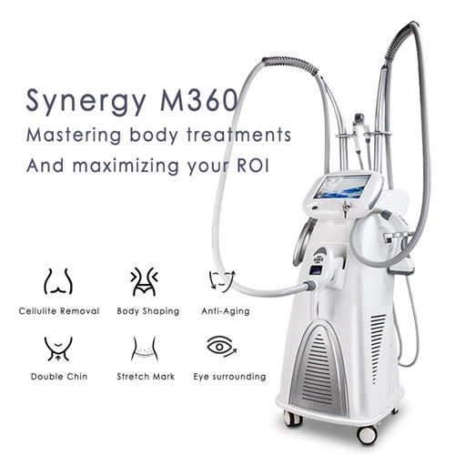Vakuumrulle RF Body Sculpting Slanking Synergy Face Lifting Machine