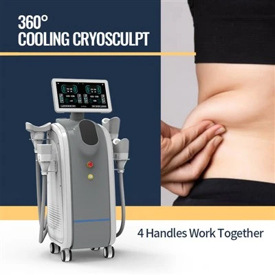 CE Sikkerhet Silikon Kontakt Kjøling Cryo Fett Frysing Vekttap Maskin