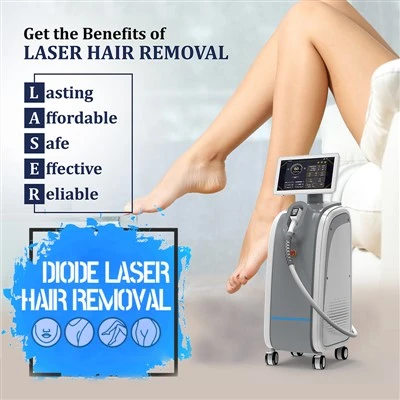 808 Diode Laser 3 Spot Størrelse for alternativ: 12*33mm², 15*50mm²,15*35mm²