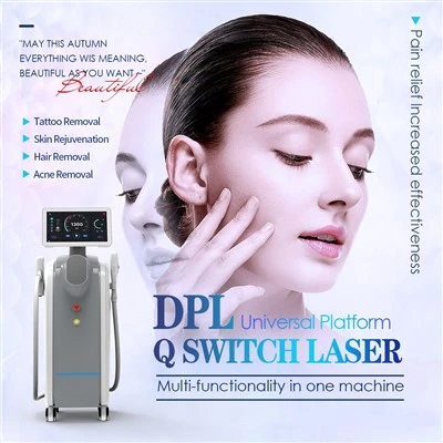 2 i 1 multifunksjon DPL -system og ND YAG -laser