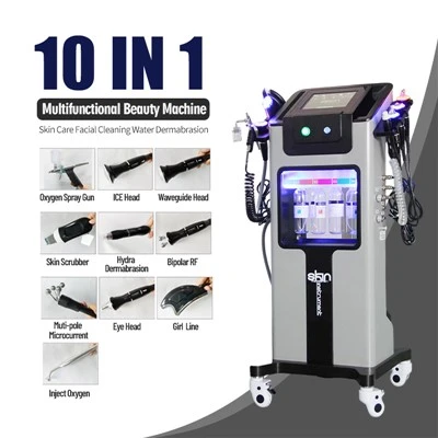 liten boble ansikt oksygen jet H2o2 hydra ansiktsmaskin